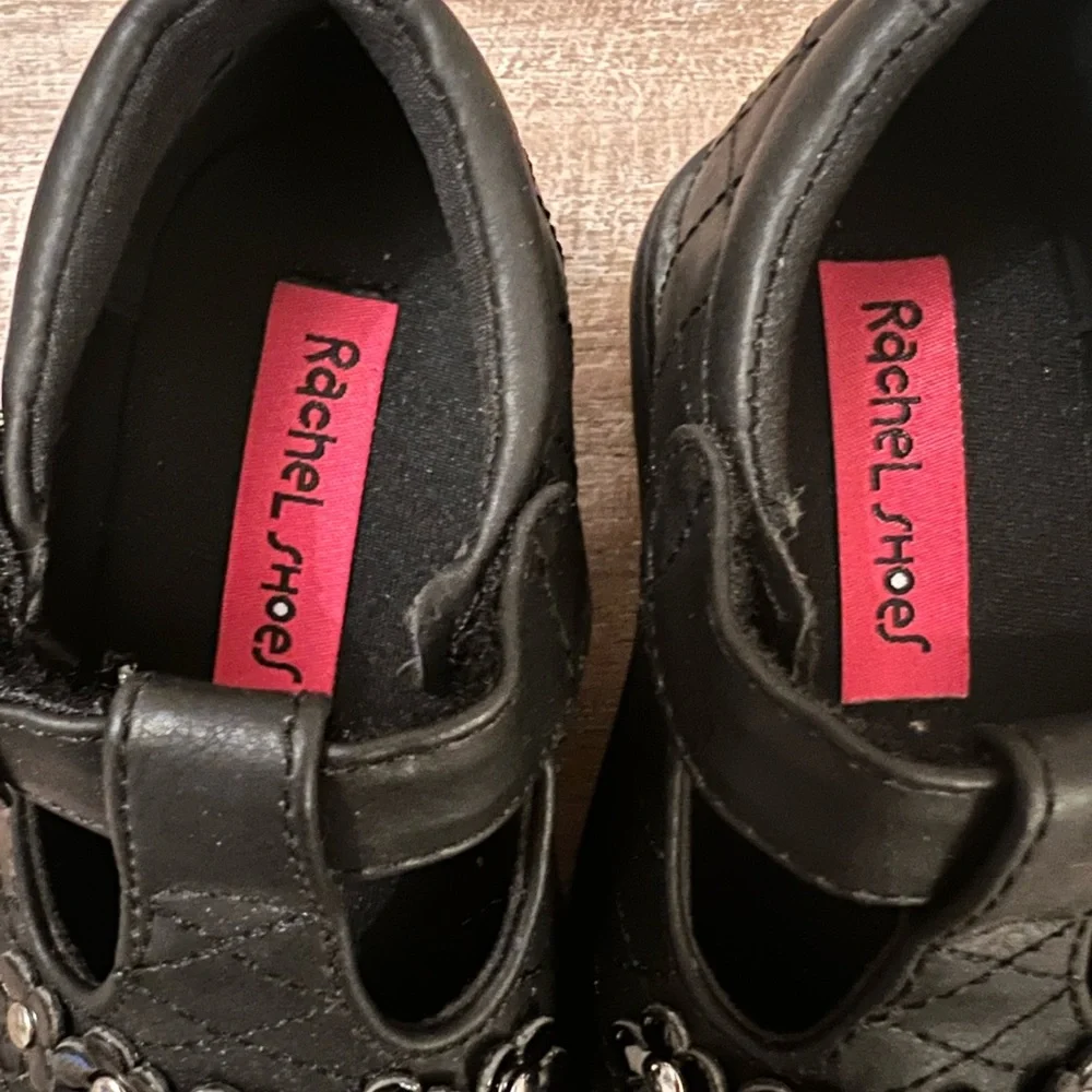 Rachel Shoes Girls Size 5 Black maryjanes